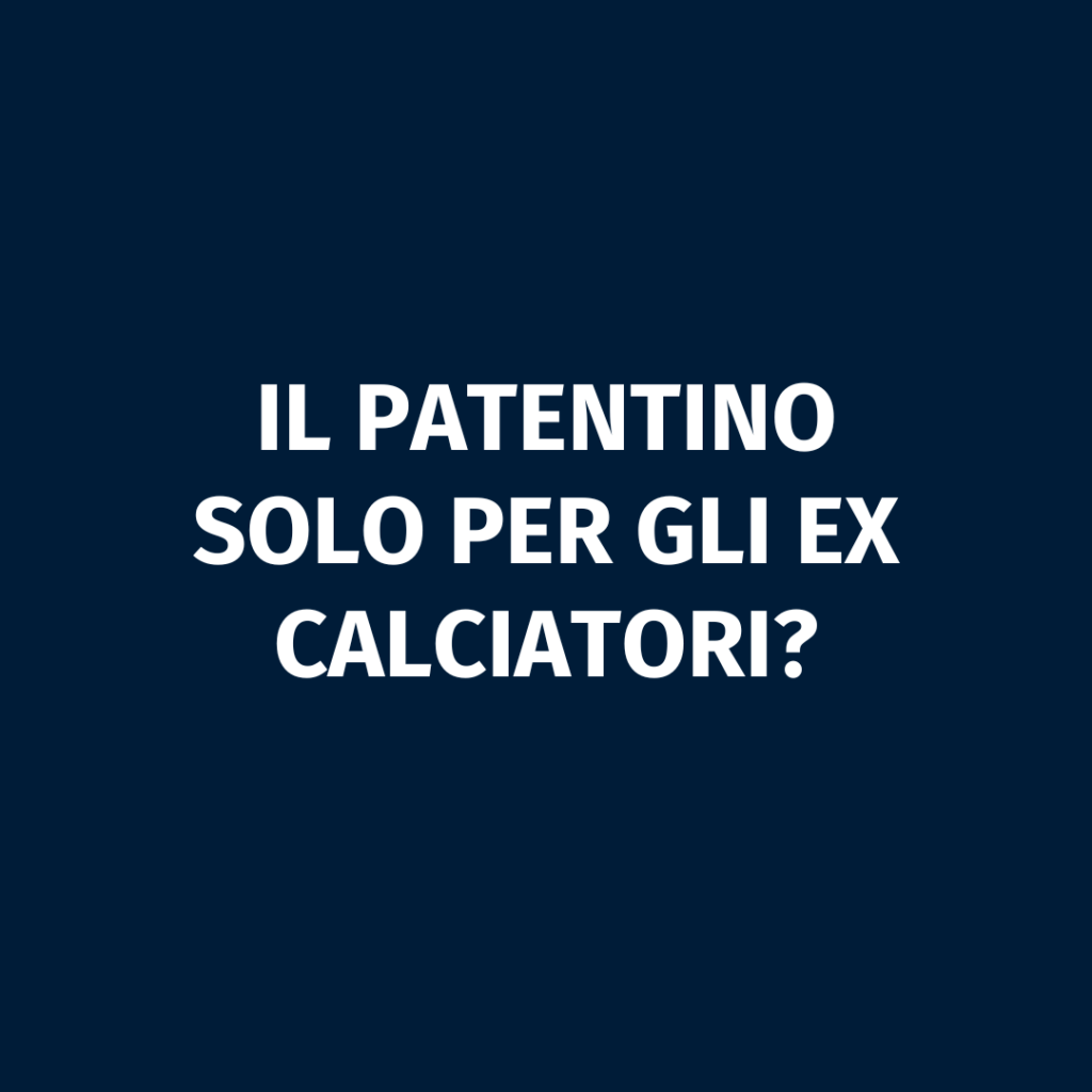 come diventare allenatore di calcio