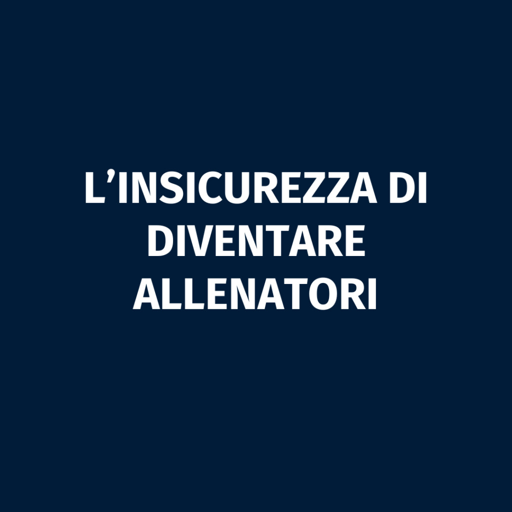 diventare allenatore di calcio